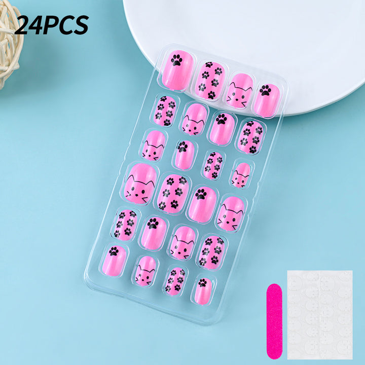 Themed Summer Beach Nail Art Press-On Nails Stornfield