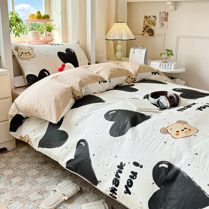 Playful Panda-Themed Bedding Set