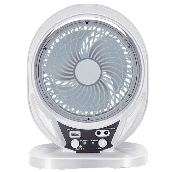 Women portable solar fan with rechargeable battery and short charging time Stornfield