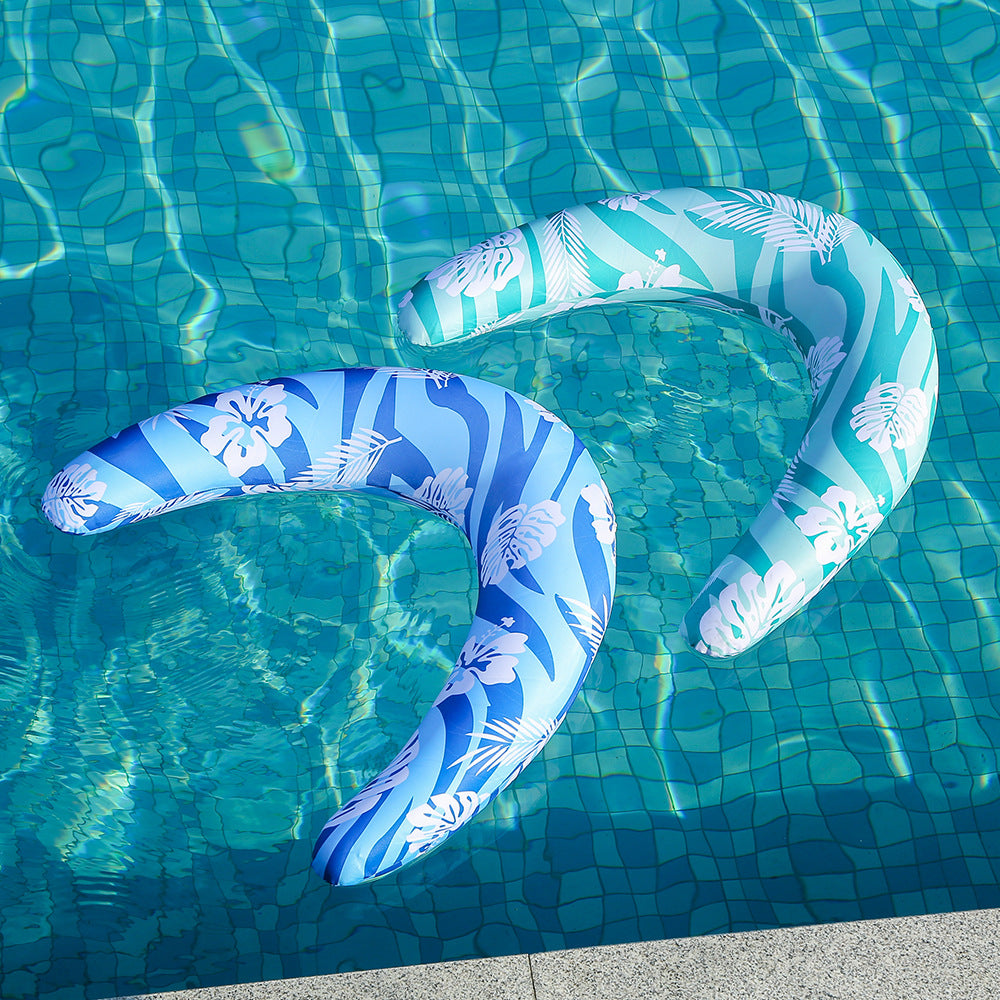 Unisex Inflatable Swimming Ring with Floral Design Stornfield