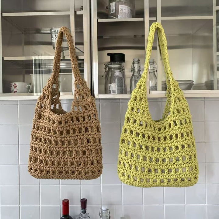 Hand-knotted tote bag Stornfield
