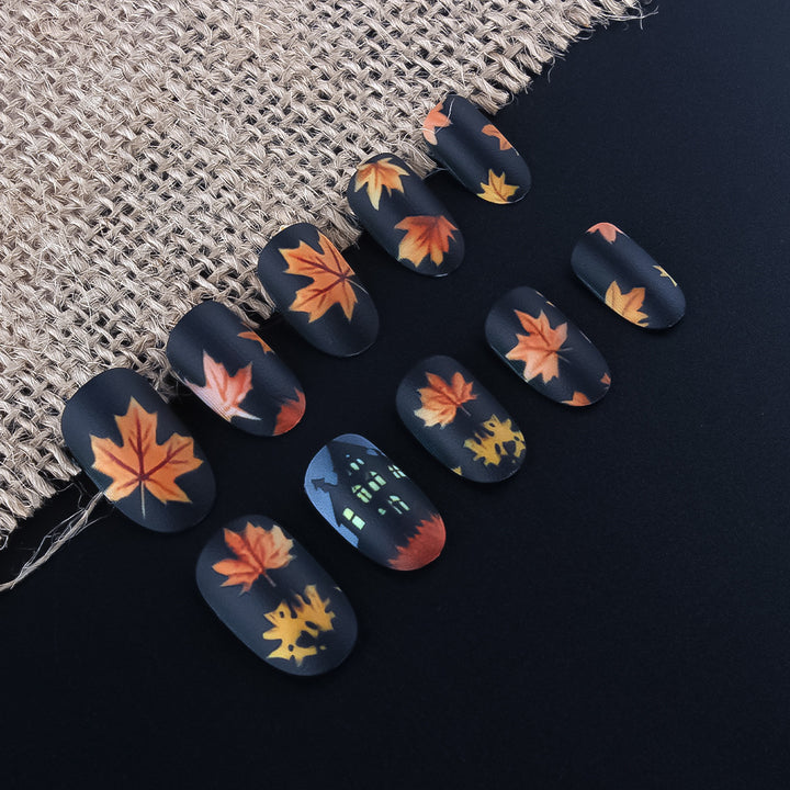 Themed Seasonal Press-On Nail Art Stornfield