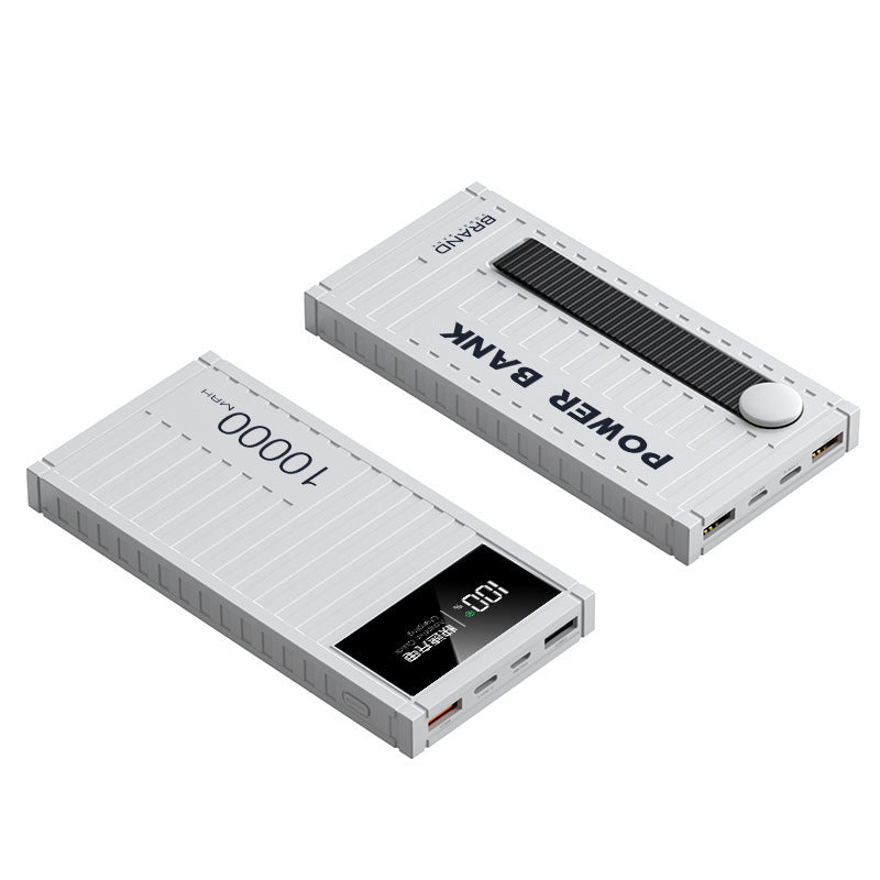 Portable Solar Power Bank with Digital Display and Fast Charging Stornfield