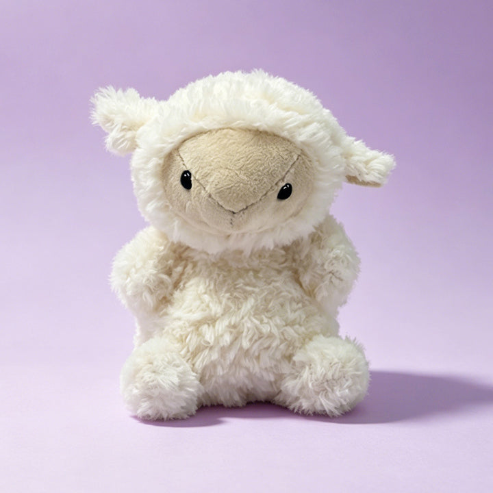 Plush Sitting Duck Soft Toy with Ultra-Soft Faux Fur and Bean-Fill Body Stornfield
