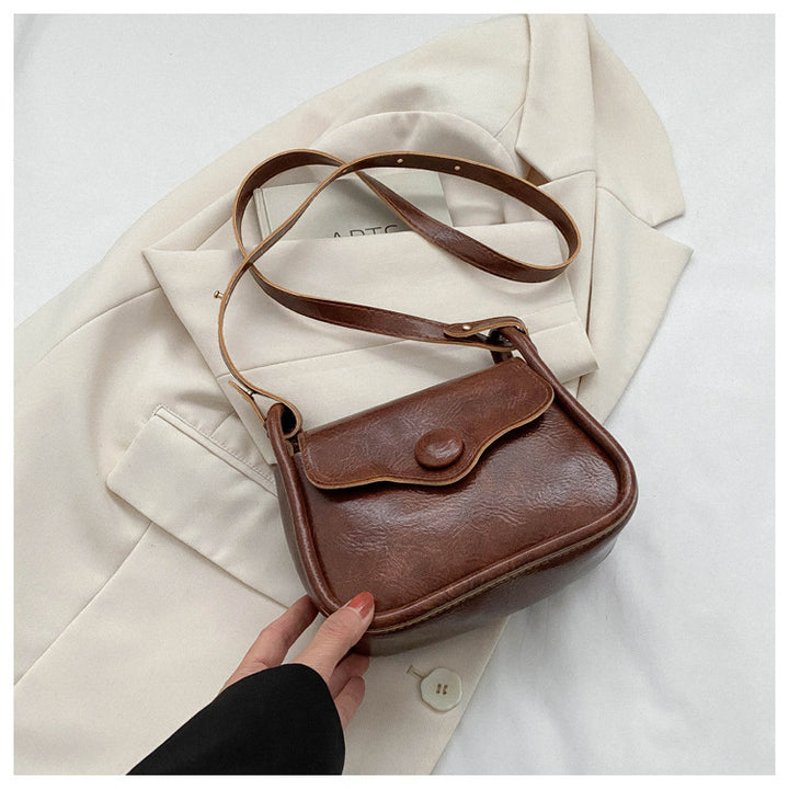 Retro Minimalist Crossbody Bag