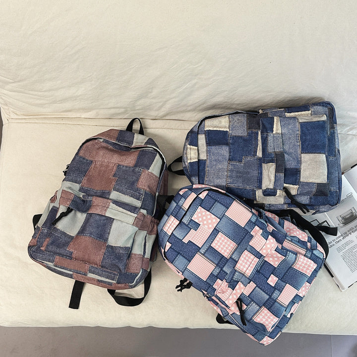 Backpack in Creative Patchwork Design Stornfield