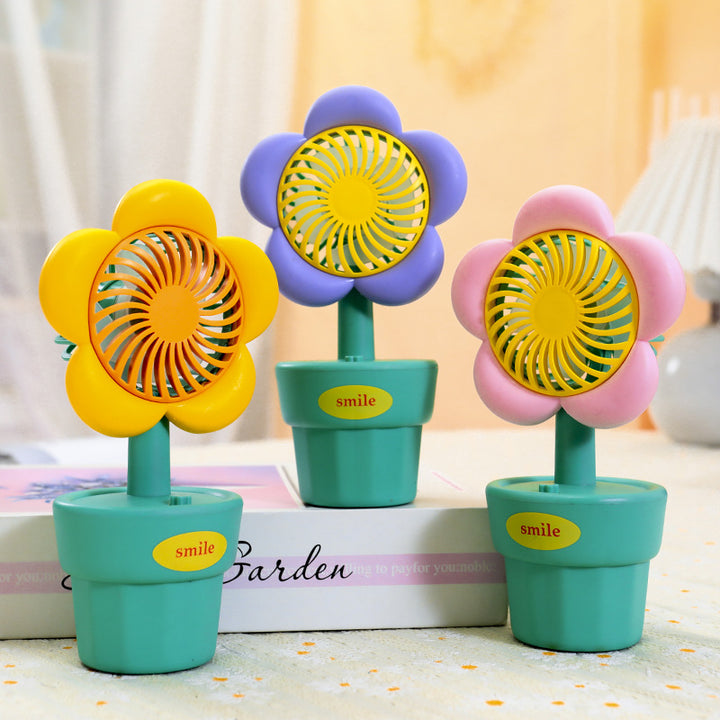 Ladies Portable Hand Fan with Cute Ear Design Stornfield