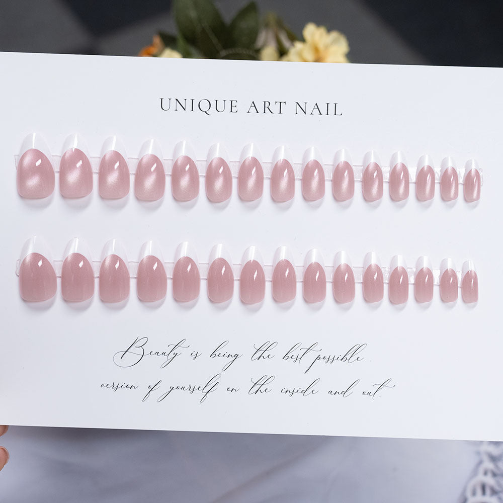 Versatile Press-On Nail Set with Unique Art Designs