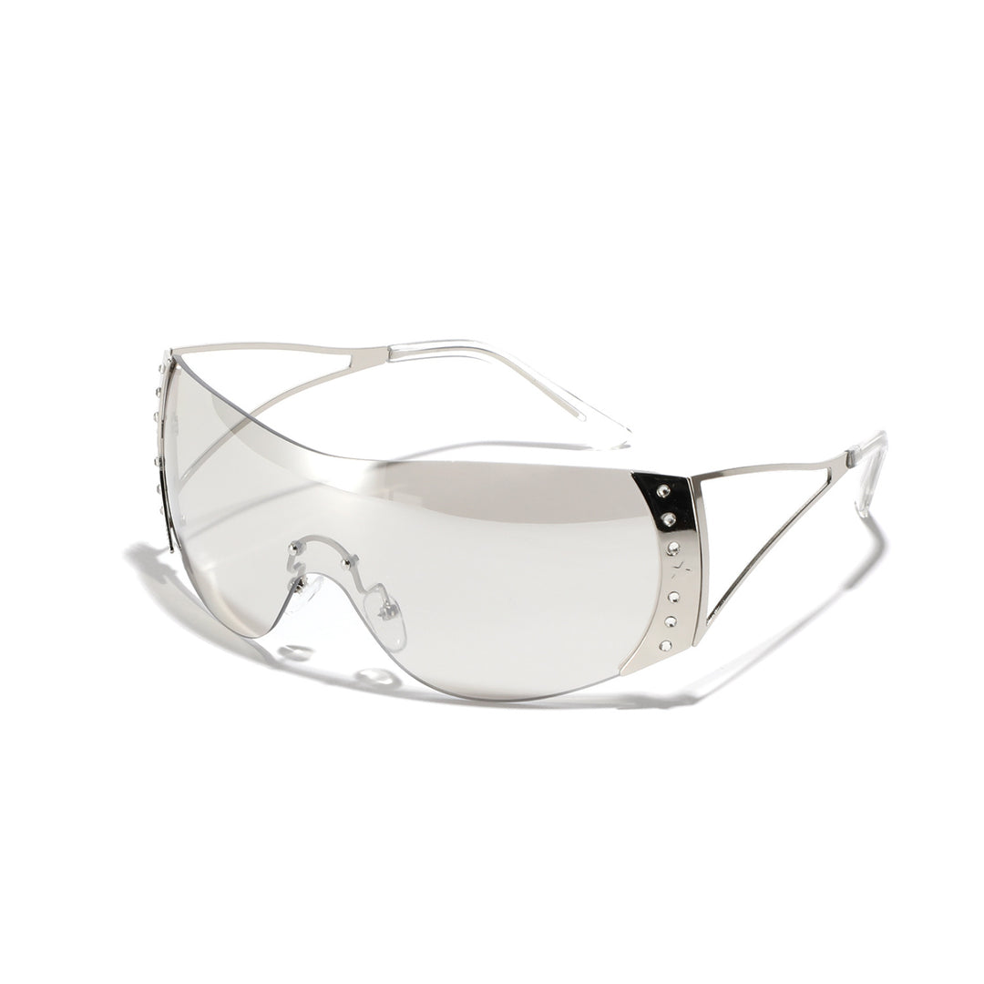Women futuristic sunglasses with stylish frame and high-grade UV protection Stornfield
