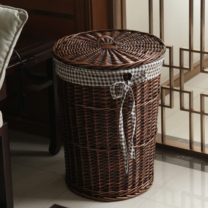 Decorative Woven Laundry Hamper Stornfield
