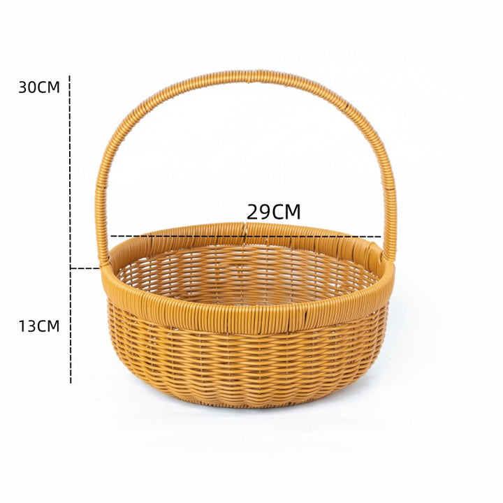Woven Picnic Storage Basket Stornfield