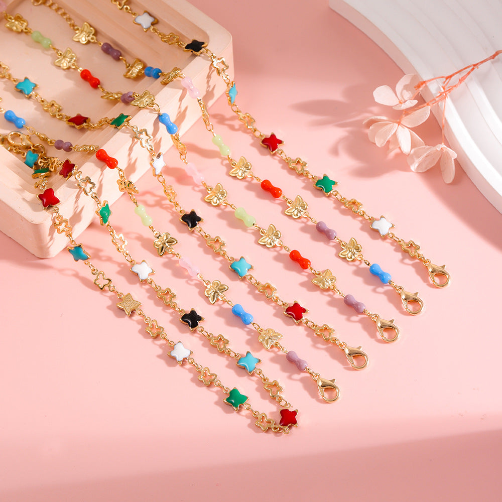 Colorful Star Charm Bracelet Stornfield