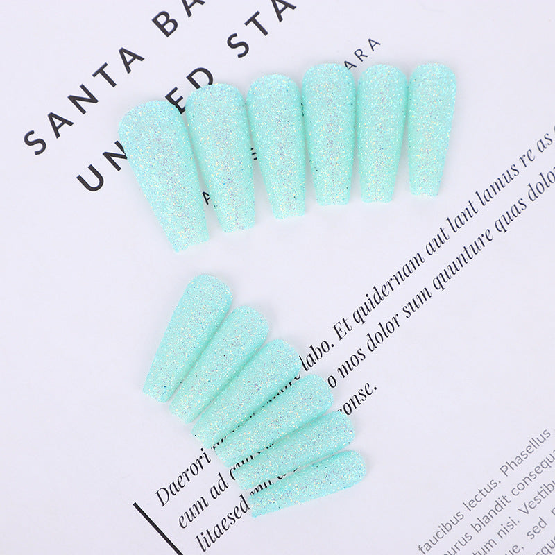 High-quality artificial nails with glitter effects Stornfield