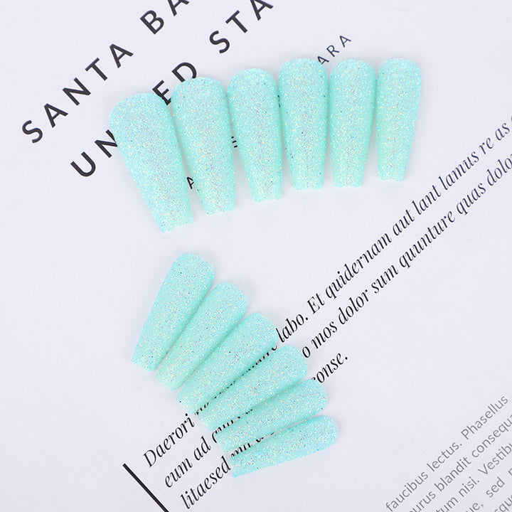 High-quality artificial nails with glitter effects Stornfield