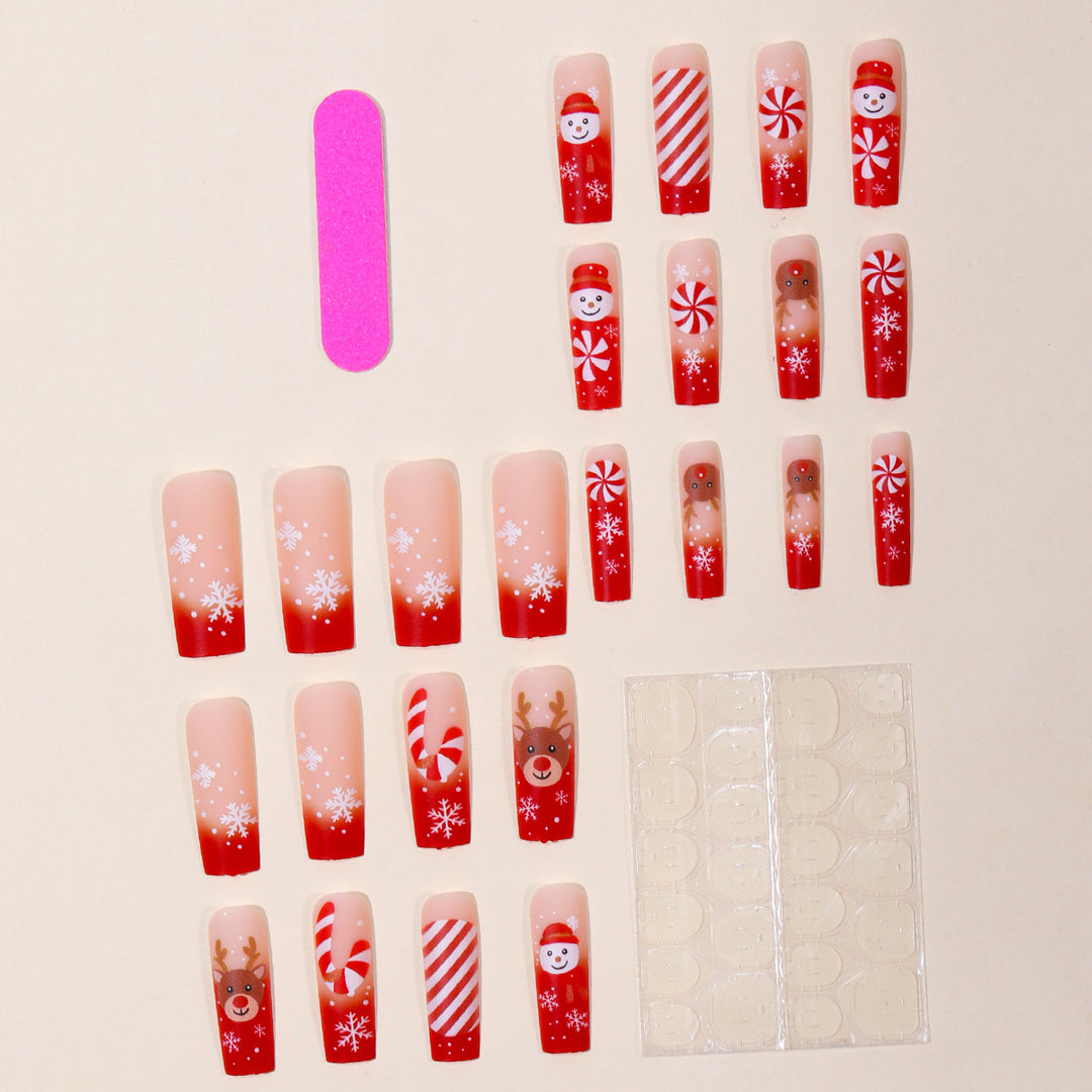 Festive 3D Holiday Nail Art Set Stornfield