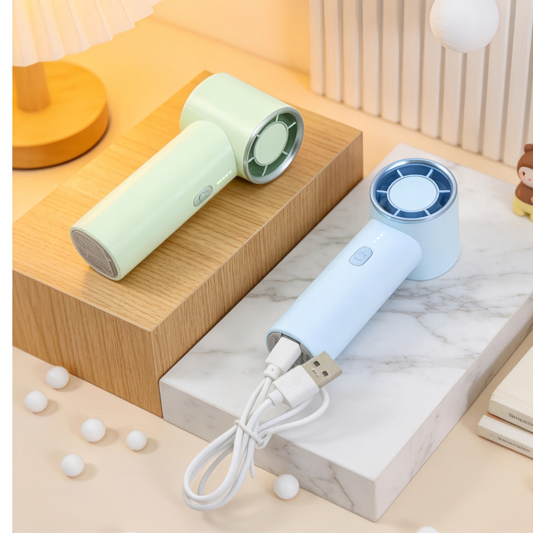 Ladies portable USB hand fan with modern design Stornfield