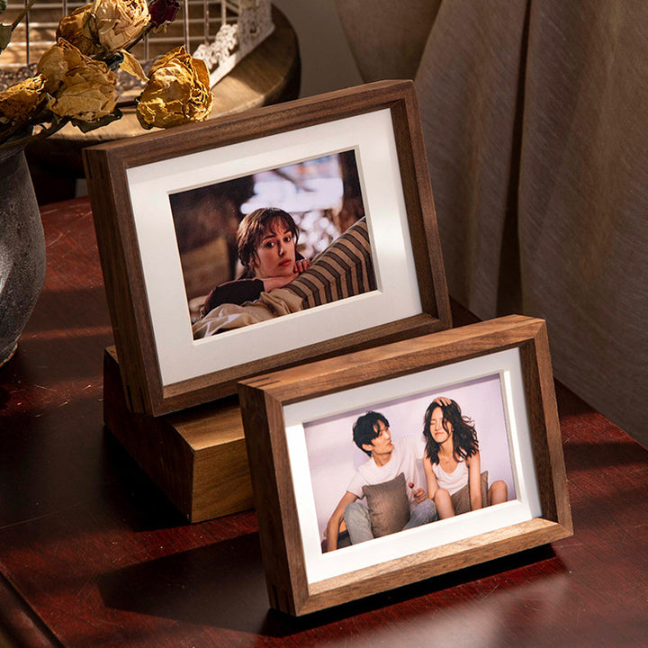 Premium Rustic Wooden Photo Frame