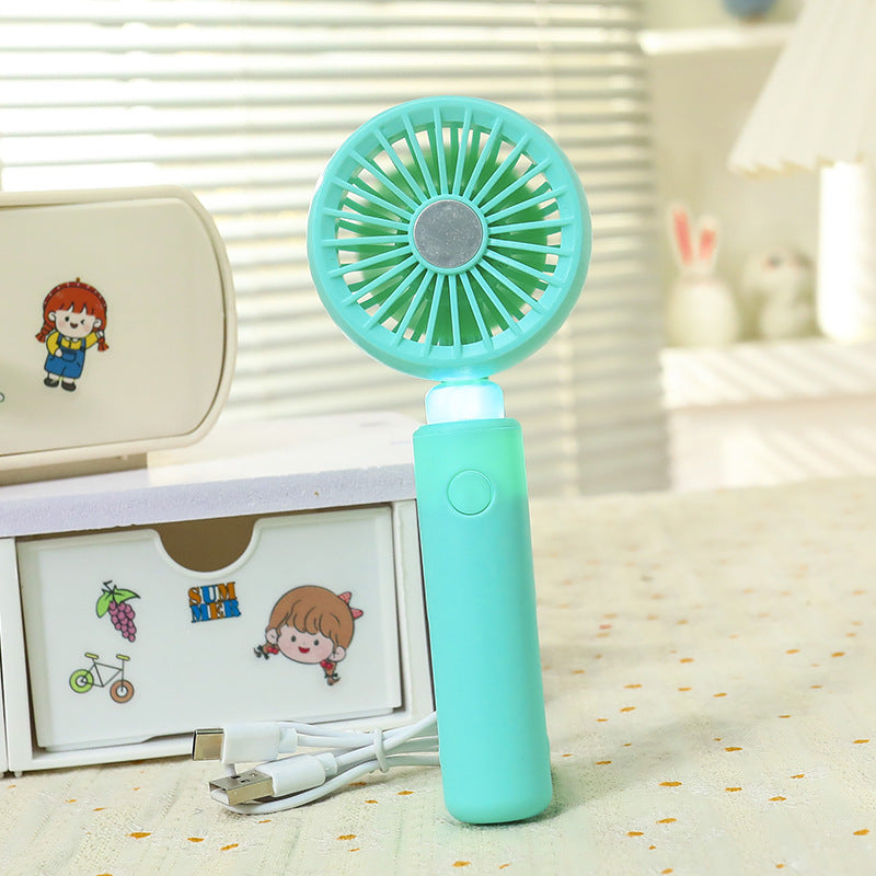 Women Portable USB Lamp Fan with Innovative Design Stornfield