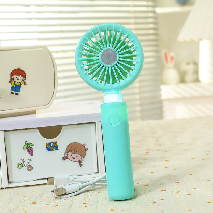 Women Portable USB Lamp Fan with Innovative Design Stornfield