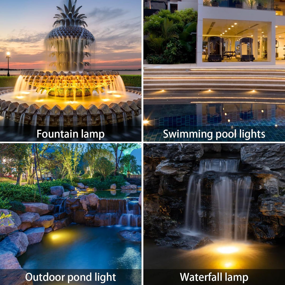 Adjustable Outdoor Solar Landscape Spotlights With External Photovoltaic Panel And Adjustable Ground Spike Stornfield