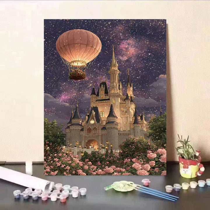 Fantasy Castle Paint by Numbers Canvas Kit Stornfield