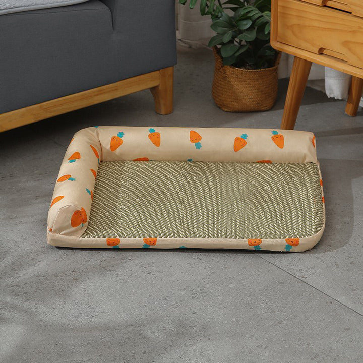 Women Cozy and Stylish Pet Bed with Elevated Edges Stornfield