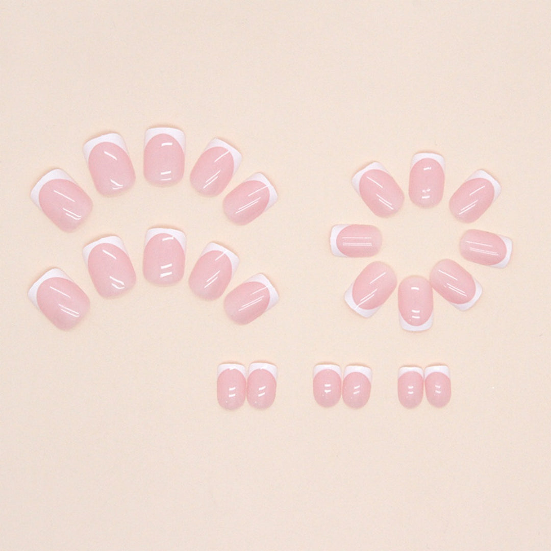 Elegant French Tip Nail Art Stornfield