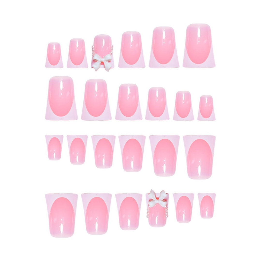 Designer Bow-Embellished Nail Art Extensions Stornfield