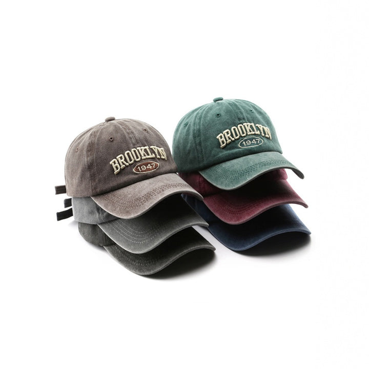 Men's Distressed Cotton Dad Cap Stornfield
