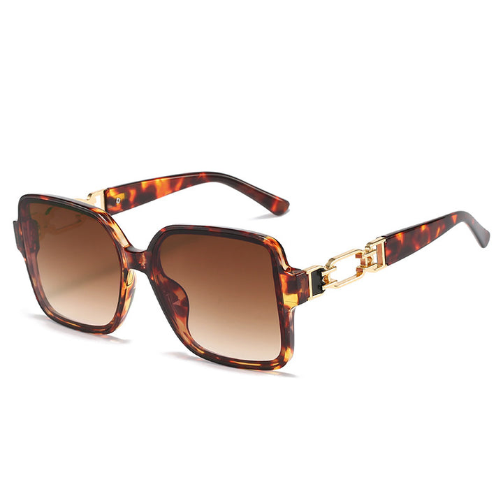 Ladies stylish square sunglasses with luxurious hinge design Stornfield