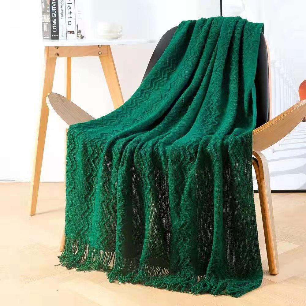 Home Decorative Knit Throw Blanket