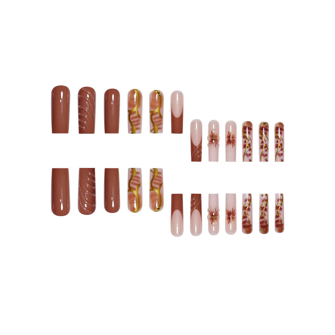 Floral Nail Art Extensions Stornfield