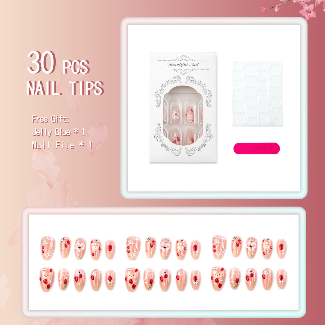 Decorative 3D Nail Art Tips