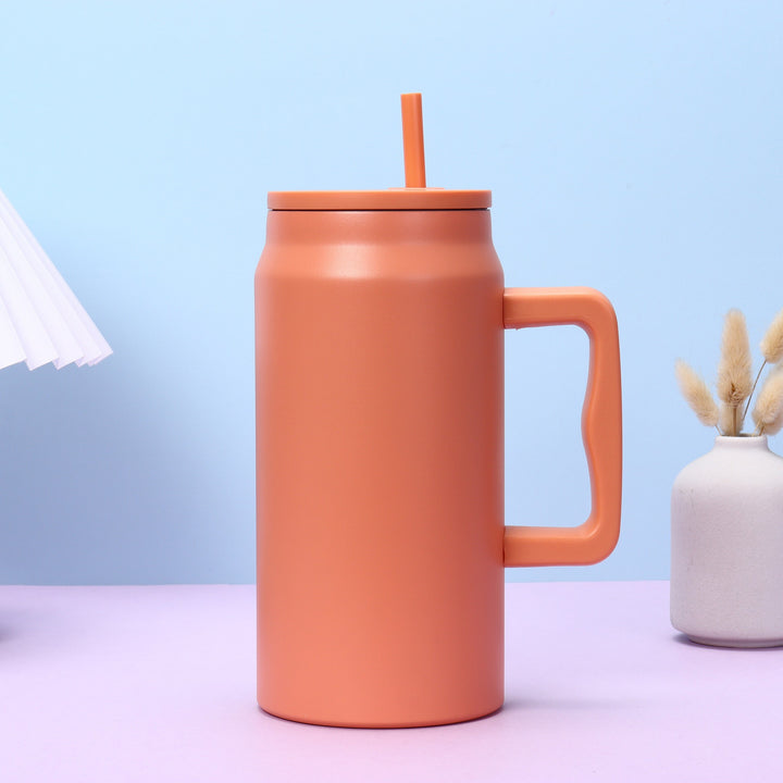 Ladies stylish insulated cup with removable straw Stornfield