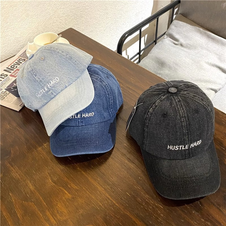 Women's Casual Distressed Denim Cap Stornfield