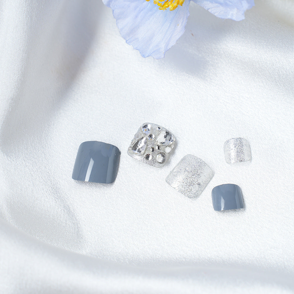 Glamorous Rhinestone Embellished Nail Tips Stornfield