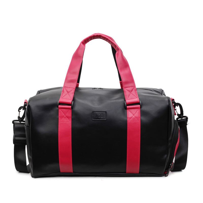 Sporty duffel bag with durable water-repellent material and versatile carrying options Stornfield