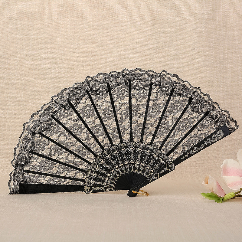 Ladies lace hand fan Stornfield