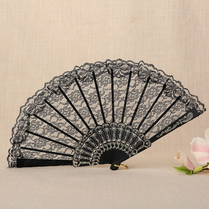 Ladies lace hand fan Stornfield