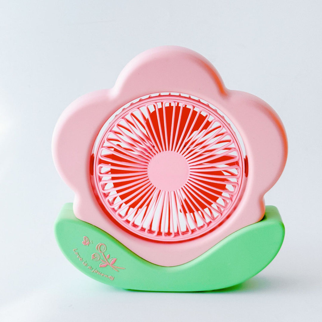 Unisex Portable Mini-Fan in Flower Design Stornfield