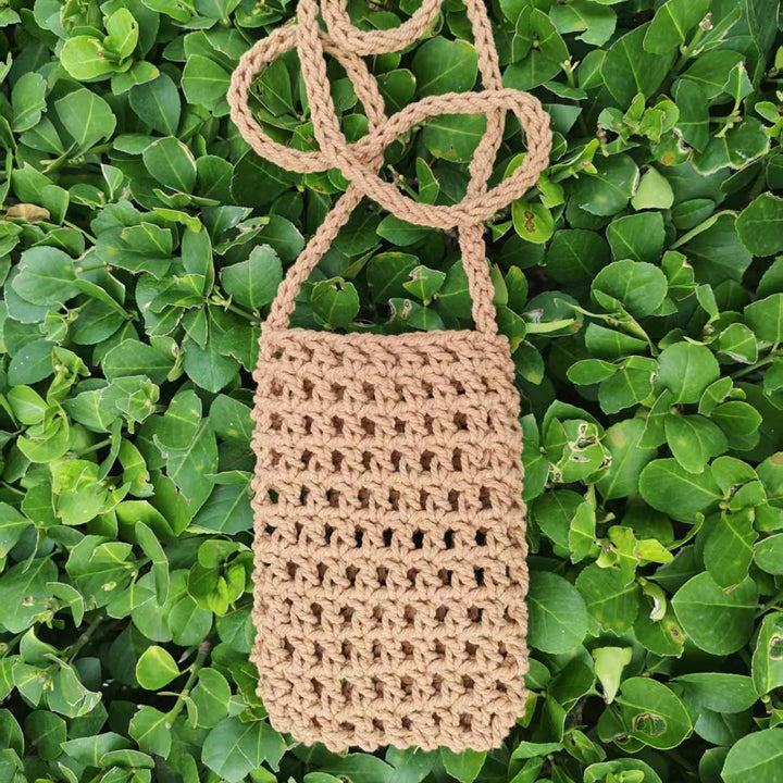 Hand-knotted shoulder bag Stornfield