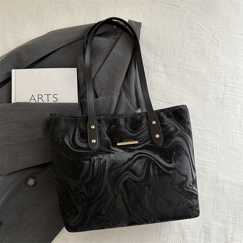 Stylish Marble Pattern Tote Bag Stornfield