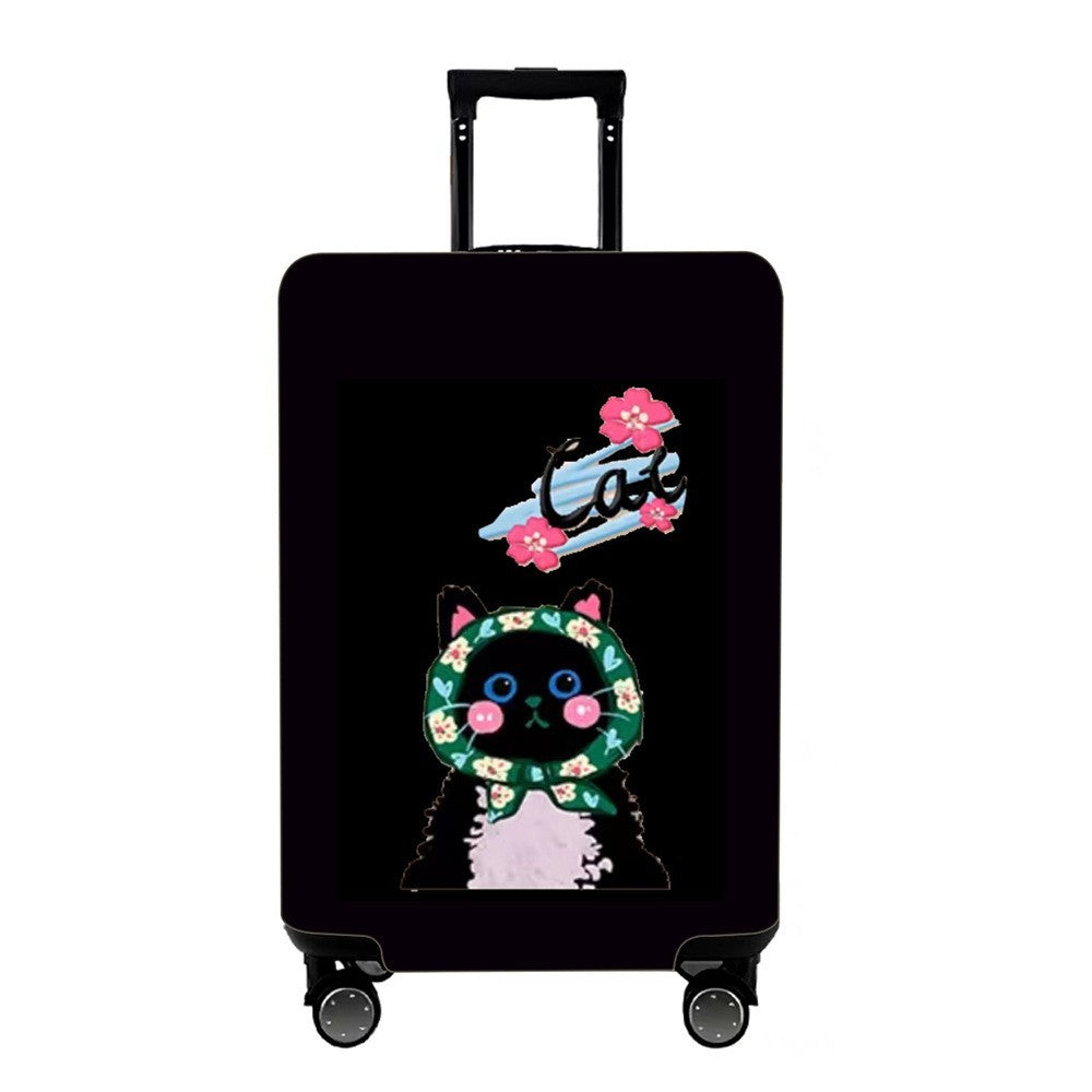Unisex Hard Shell Suitcase with Colorful Monster Design Stornfield