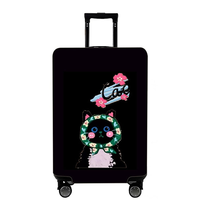 Unisex Hard Shell Suitcase with Colorful Monster Design Stornfield