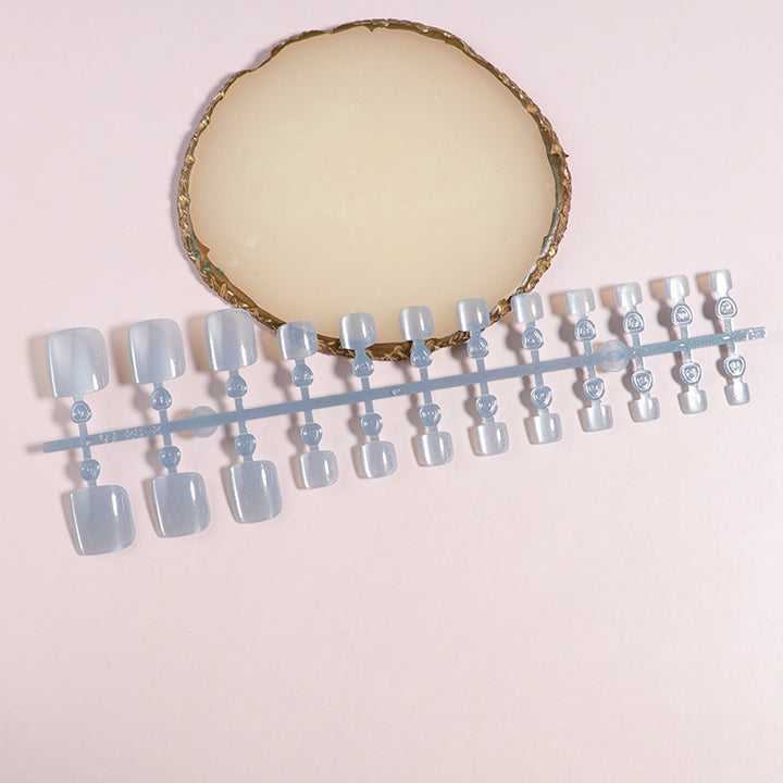 Premium Square Press-On Nail Set Stornfield