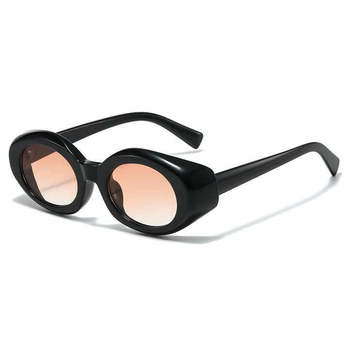 Oversized Geometric Sunglasses with Thick Frames Stornfield