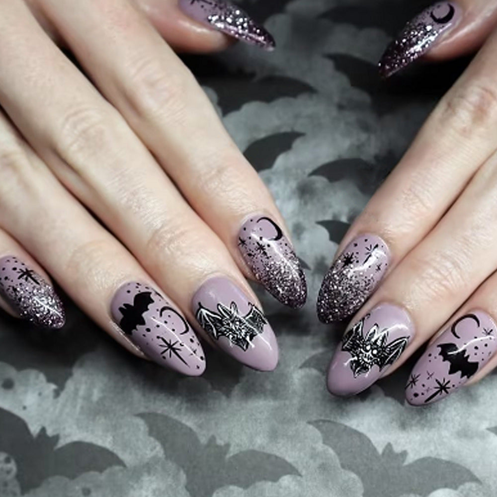 Festive Themed Press-On Nails Stornfield
