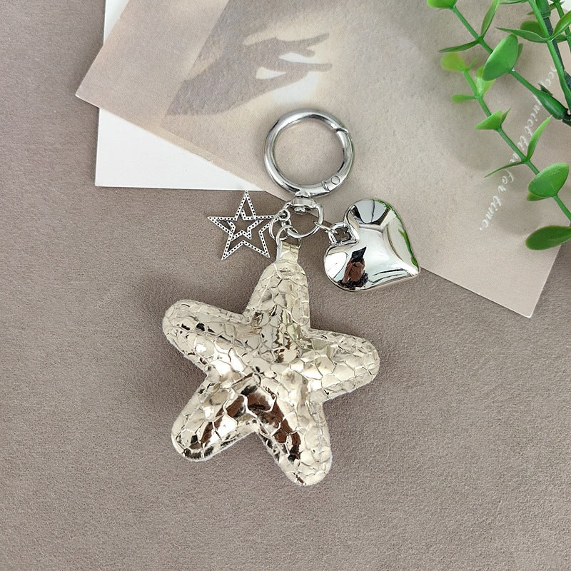 Keychain with star and heart design Stornfield