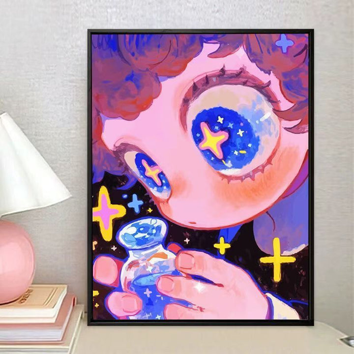 Whimsical Fantasy Character Canvas Art Print Stornfield