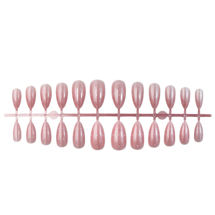 Artificial nails with modern dot design Stornfield